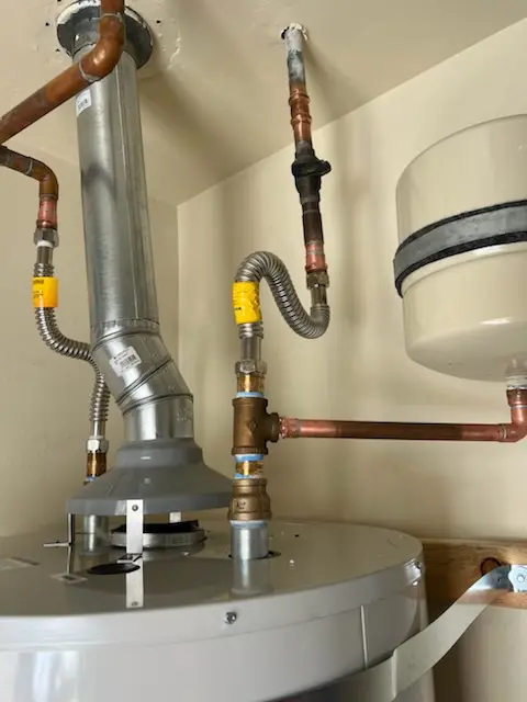 Water heater installation and plumbing repair in Riverside
